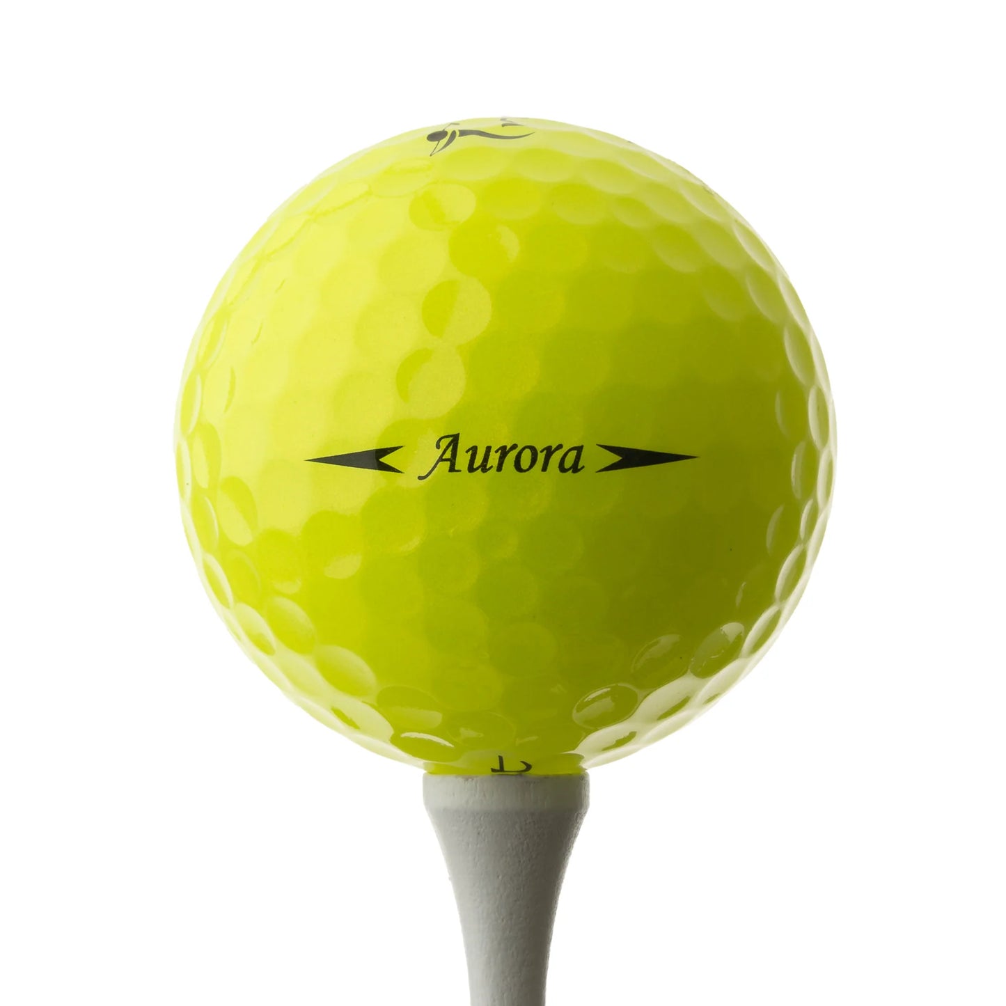 Trust Aurora Yellow (オーロライエロー) ゴルフボール クリスタルウレタンカバー